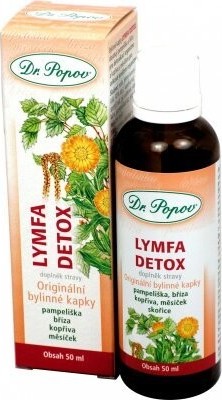 Dr.Popov Kapky bylinné Lymfa-Detox 50ml