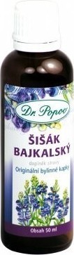 Dr.Popov Kapky bylinné Šišák bajkalský 50ml