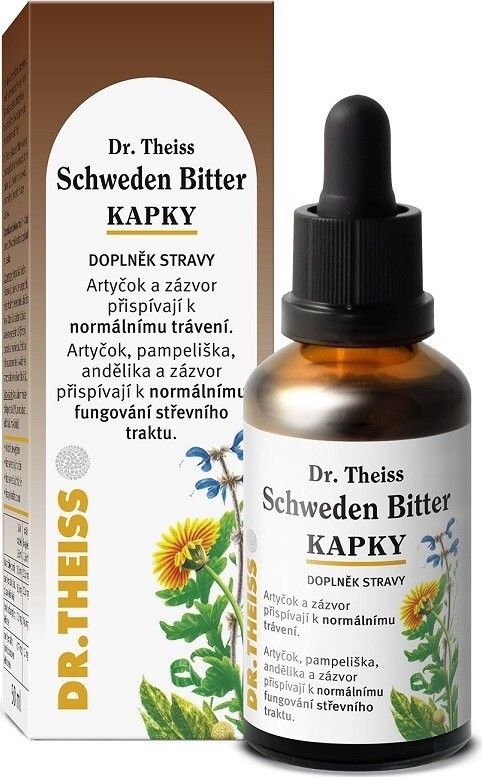 Dr.Theiss Schweden Bitter koncentrát kapky 50ml