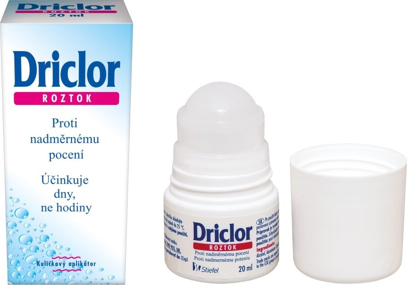 Driclor sol.roll-on 20ml