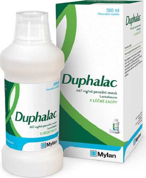 DUPHALAC 667MG/ML perorální roztok 1X500ML IV