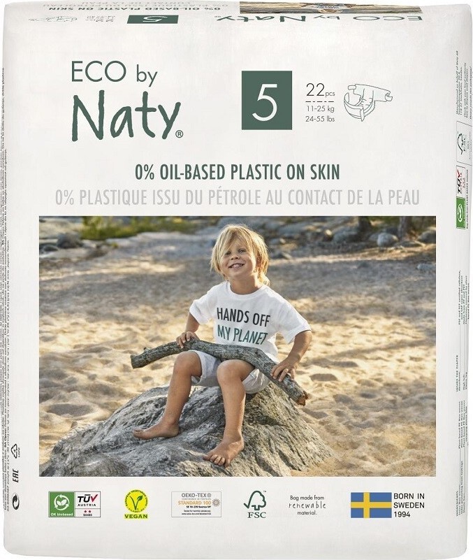 Eco by Naty plenky Junior 11-25kg 22ks