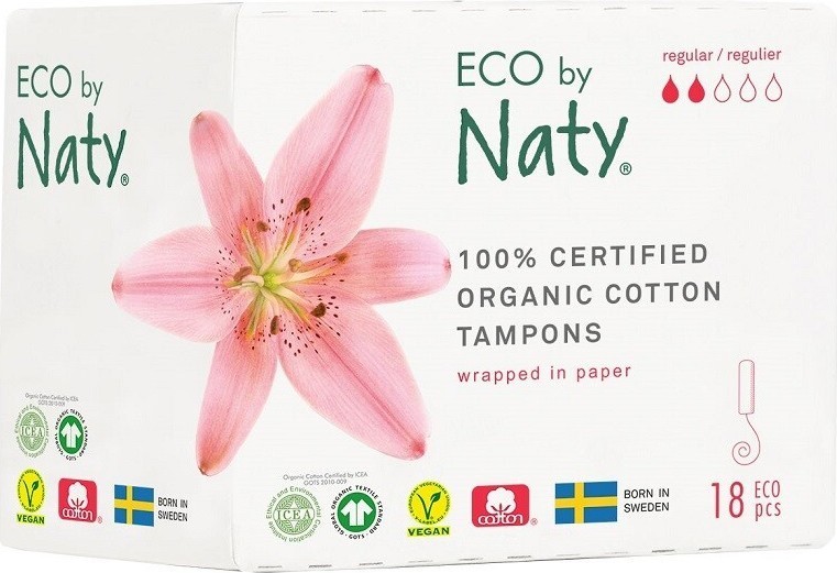 Eco by Naty tampony Regular 18ks