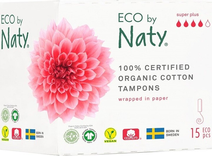 Eco by Naty tampony Super plus 15ks