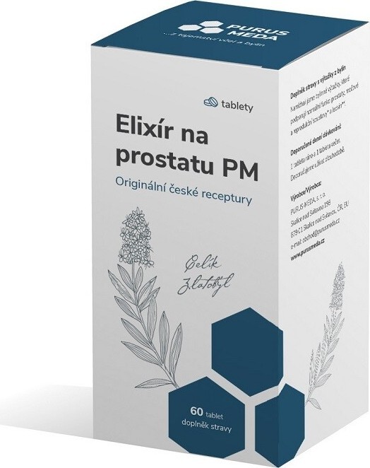 Elixír na prostatu PM tbl.60