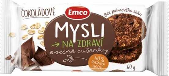 EMCO Mysli sušenky čokoládové 60g