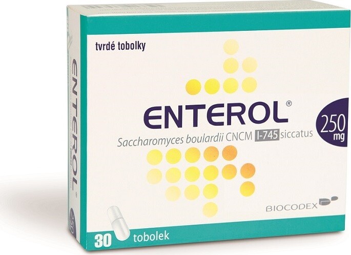 ENTEROL 250MG tvrdé tobolky 30