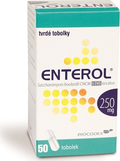 ENTEROL 250MG tvrdé tobolky 50