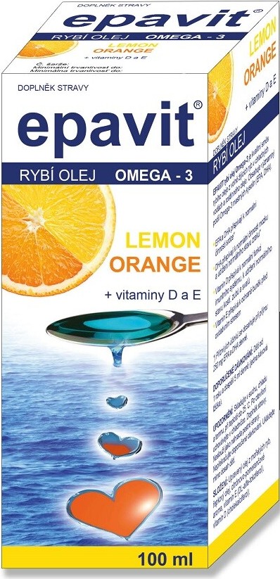 epavit Rybí olej Omega-3 100 ml