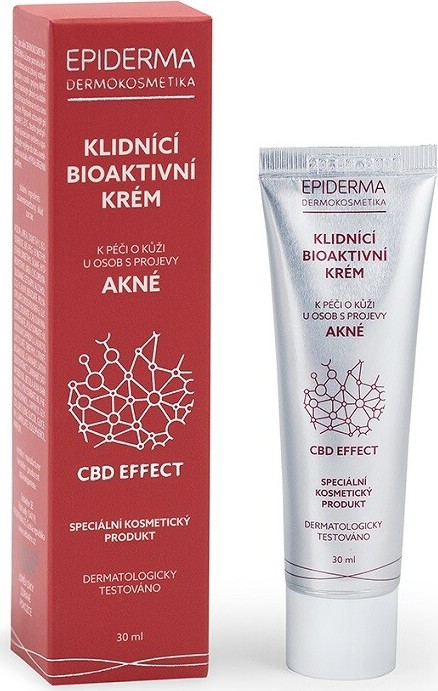 EPIDERMA bioaktivní CBD krém při Akné 30ml