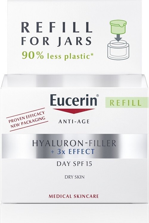 EUCERIN HYALURON-FILLER + 3x EFFECT náhradní náplň denního krému 50ml