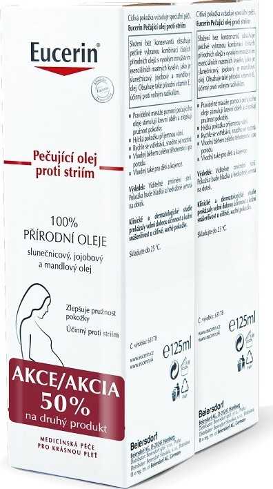 Eucerin pH5 tělový olej proti striím 2 x 125 ml dárková sada PROMO2019