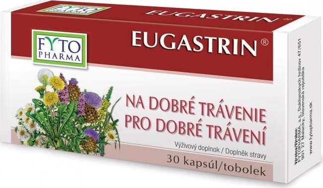 EUGASTRIN tob.30 pro dobré trávení Fytopharma