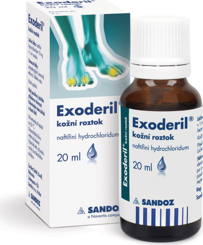 EXODERIL® 10MG/ML kožní roztok 1X20ML