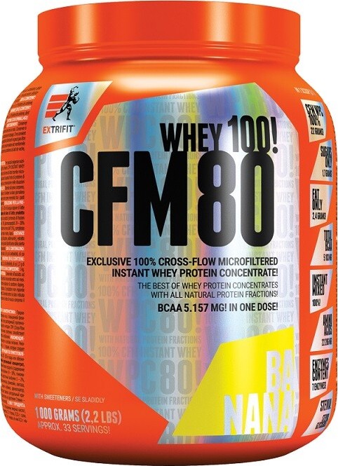 Extrifit CFM Instant Whey 80 1000 g Banán