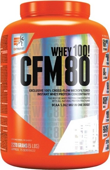 EXTRIFIT CFM Instant Whey 80 1000g Strawber banana