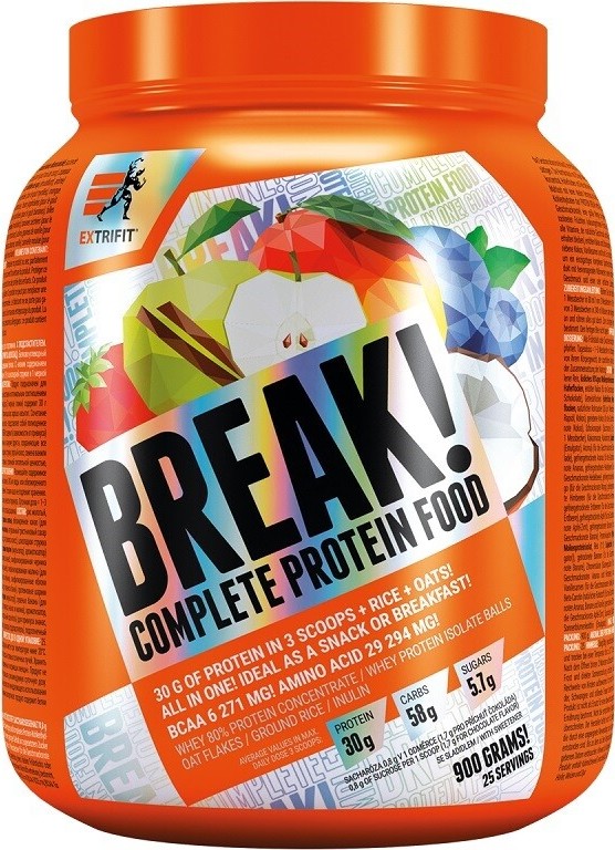 Extrifit Protein Break! 900g Coconut