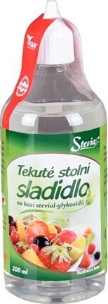 FAN Sladidla Tekuté stolní sladidlo na bázi steviol glykosidů 200ml