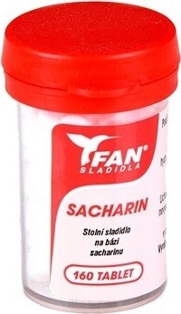 Fan sladidlo Sacharin 10g/160 tablet