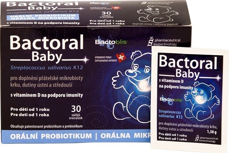 Favea Bactoral Baby s vitamínem D 30 sáčků