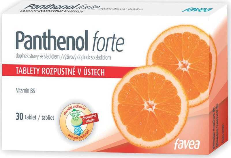 Favea Panthenol forte tbl.30