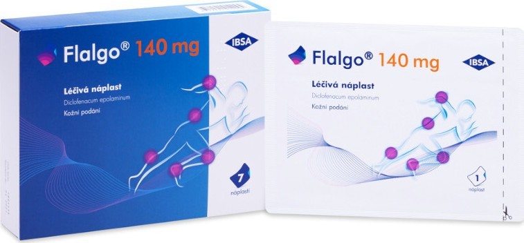 FLALGO 140MG léčivé náplasti 7(7X1)