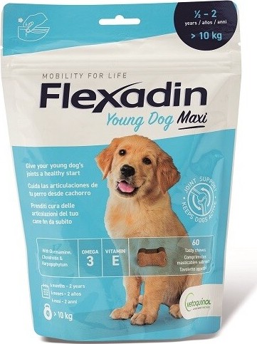 Flexadin Young Dog Maxi 60 tablet