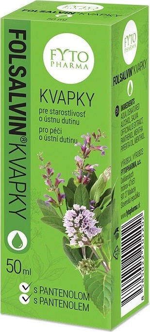 Folsalvin kapky péče dutina ústní 50ml Fytopharma