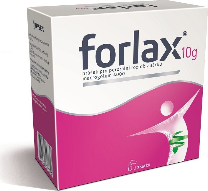 FORLAX 10G perorální prášek pro roztok v sáčku 20