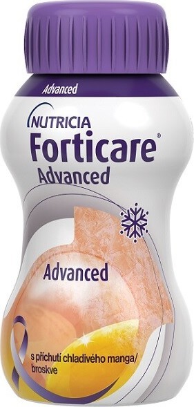 FORTICARE ADVANCED S PŘÍCHUTÍ CHLADIVÉHO MANGA/BROSKVE perorální roztok 4X125ML