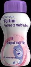 FORTINI COMPACT MULTI FIBRE S PŘÍCHUTÍ JAHODOVOU perorální roztok 4X125ML