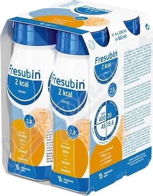 FRESUBIN 2 KCAL DRINK PŘÍCHUŤ KARAMELOVÁ perorální roztok 4X200ML