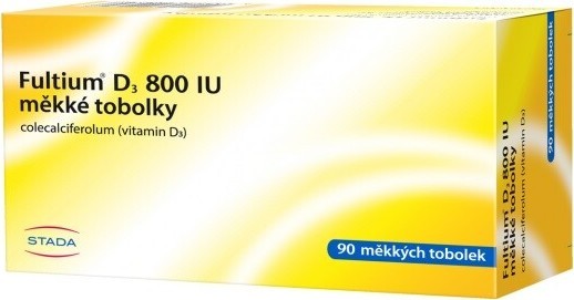 FULTIUM D3 800IU měkké tobolky 90