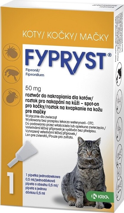 Krka Fypryst Spot On Cat 1 x 0