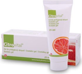 Fytofontana Citrovital Dentální gel pro dospělé 25ml
