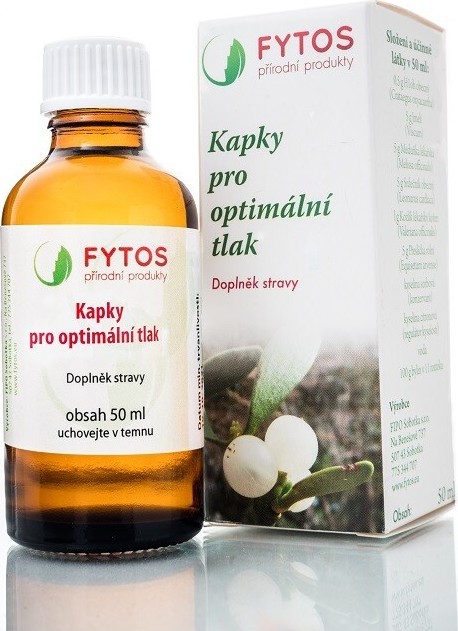 FYTOS Kapky pro optimální tlak 50ml