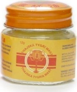 GC Pharmaceutical thajská tygří mast Golden Cup balm 12 g