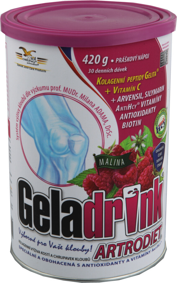 Geladrink Artrodiet nápoj malina 420g