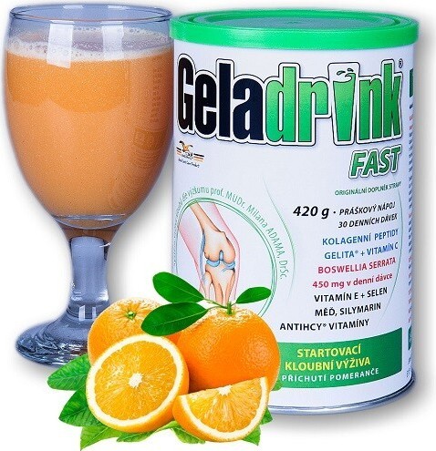 Geladrink Fast nápoj pomeranč 420g
