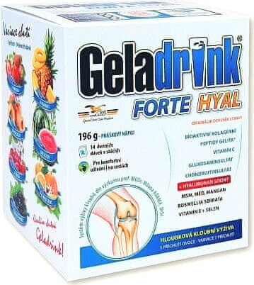 Geladrink FORTE HYAL nápoj 7 příchutí 14x14g