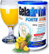 Geladrink FORTE HYAL práškový nápoj ananas 420g