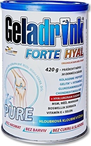 Geladrink FORTE HYAL PURE práškový nápoj 420g