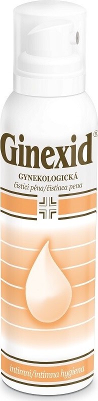 GINEXID gynekologická čisticí pěna 150ml