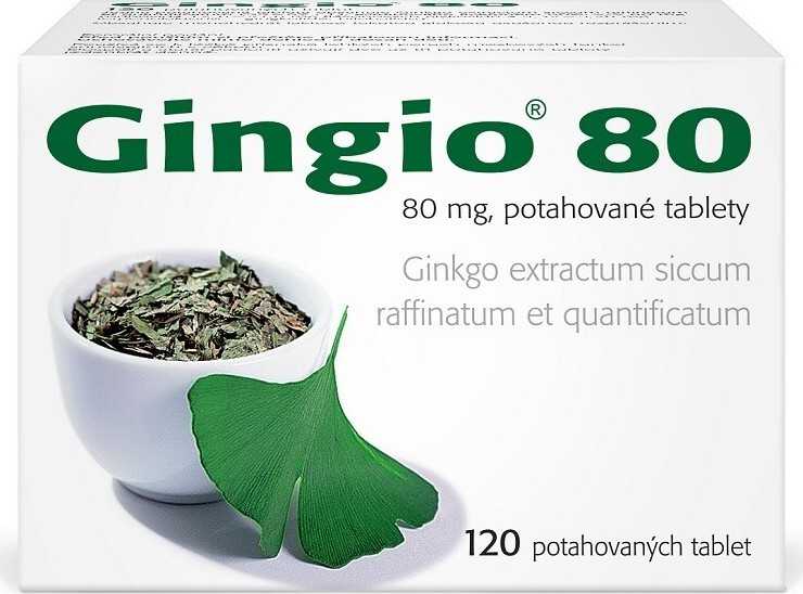 GINGIO 80MG potahované tablety 120