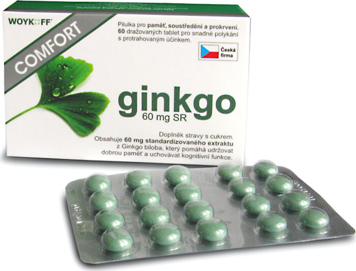 ginkgo COMFORT 60mg SR tbl.60