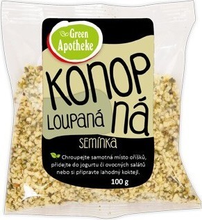 Green Apotheke Konopná semínka loupaná 100g