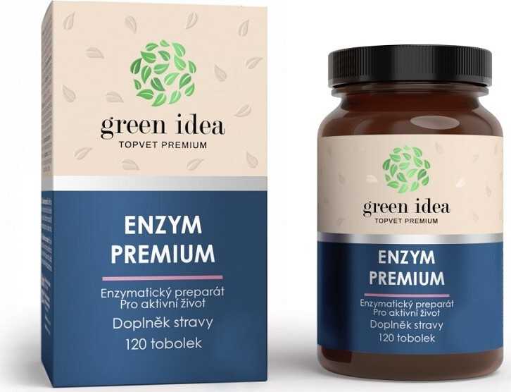 Green idea Enzym Premium 120 tobolek