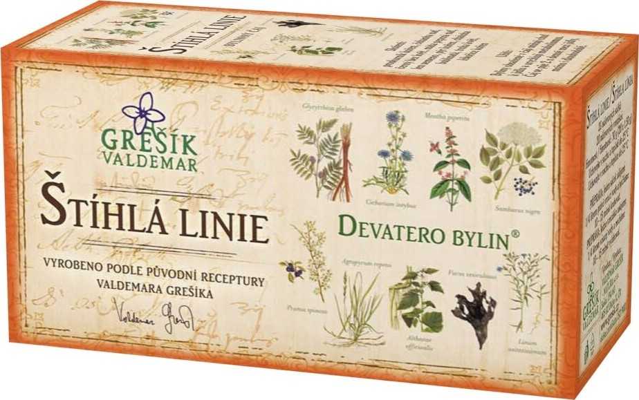 Grešík Devatero bylin Štíhlá linie čaj n.s.20x1.5g