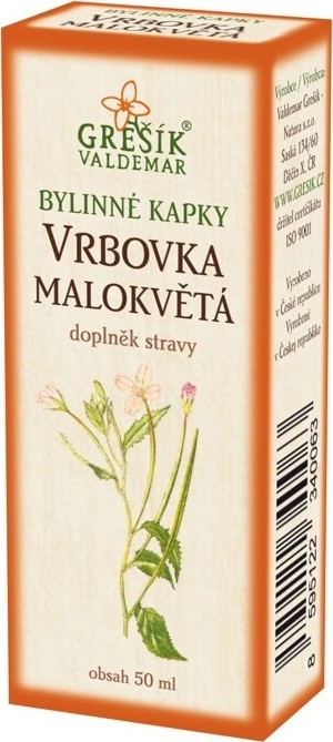 Grešík kapky Vrbovka malokvětá 50 ml