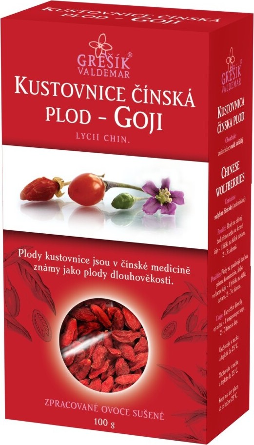 Grešík Kustovnice čínská plod - Goji 100g